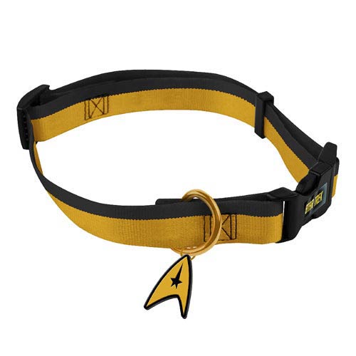 Star Trek The Original Series Gold Uniform Dog Collar